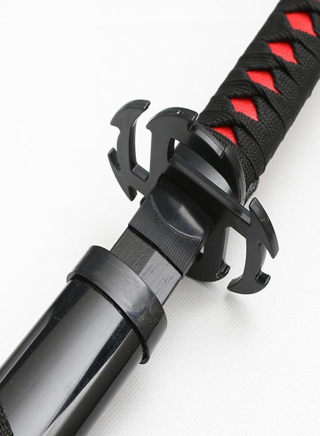 EXCELCHOICE Bleach Zangetsu Ichigo Katana/Sword Toy 104cm Life Size - Bamboo Wood Zangetsu Ichigo Katana (Stand Included) Perfect for Anime Gift,Cosplay (Ichigo Zangetsu, Double Layer Stand) - Image 5